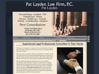 PAT LAYDEN website screenshot