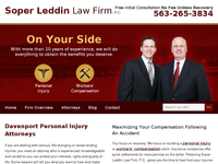 MATT LEDDIN website screenshot