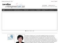 LEE HONGMEE website screenshot