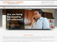 TERRY LEIDEN website screenshot