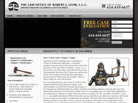 ROBERT LEON website screenshot