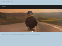 LESLIE LAWSON website screenshot