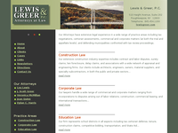LOU LEWIS website screenshot