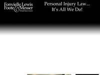 HALLEY LEWIS III website screenshot