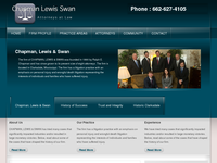 RICHARD LEWIS JR website screenshot