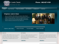 RICHARD LEWIS SR website screenshot