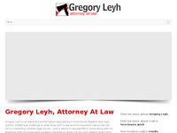 GREGORY LEYH website screenshot