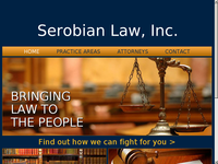 LIANA SEROBIAN website screenshot