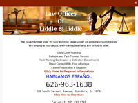 GEORGE LEE LIDDLE JR website screenshot