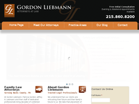GORDON LIEBMANN website screenshot