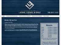 SHON LIESKE website screenshot