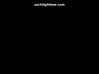 ZACH LIGHT website screenshot