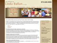 LINDA BALLAN website screenshot