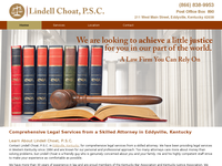LINDELL CHOAT website screenshot
