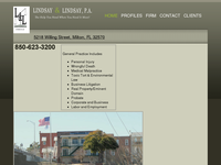 ALLEN LINDSAY JR website screenshot