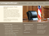 THOMAS BARGER III website screenshot