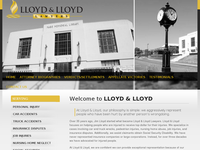 JAMES LLOYD II website screenshot