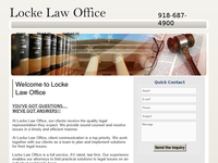 ROBERT LOCKE website screenshot