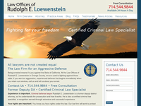 RUDOLPH LOEWENSTEIN website screenshot
