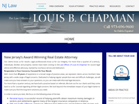LOUIS CHAPMAN website screenshot