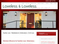 DARCY LOVELESS website screenshot