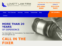 ROBERT LOVETT website screenshot