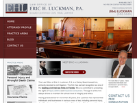ERIC LUCKMAN website screenshot
