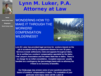 LYNN LUKER website screenshot