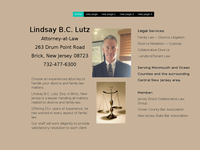 LINDSAY LUTZ website screenshot
