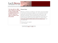 LUZ HERRERA website screenshot