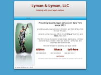 NATHAN LYMAN website screenshot