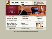 LYNN WALKER WRIGHT website screenshot