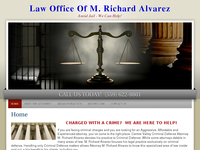 M RICHARD ALVEREZ website screenshot