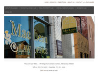 DARYL MACLEAN website screenshot
