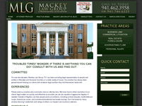 TIM MACKEY website screenshot