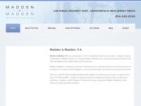 MICHAEL MADDEN website screenshot