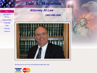 DALE MAGNESON website screenshot