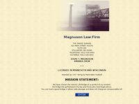 DAVID MAGNUSON website screenshot
