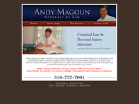 ANDY MAGOUN website screenshot