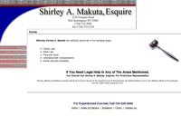 SHIRLEY MAKUTA website screenshot