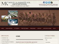 HARRY MALKA website screenshot
