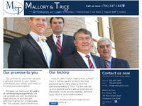 TRUITT MALLORY website screenshot