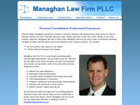 WILLIAM MANAGHAN website screenshot