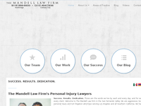 LAURENCE MANDELL website screenshot