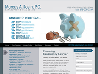 MARCUS ROSIN website screenshot