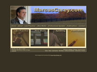 MARCUS CAREY website screenshot