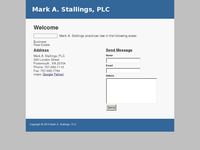 MARK STALLINGS website screenshot