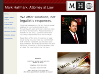 MARK HALLMARK website screenshot