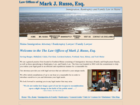MARK RUSSO website screenshot