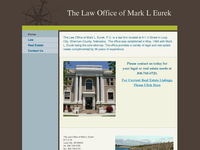MARK EUREK website screenshot